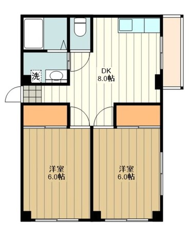 パークサイド三井の物件間取画像